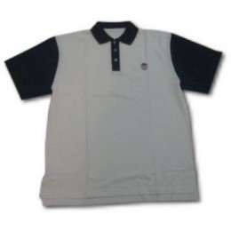 P095 淨色polo衫訂造  撞色胸筒 polo衫來版訂做  polo衫批發商    白色  撞色白色領、袖 P095 淨色polo衫訂造  撞色胸筒 polo衫來版訂做  polo衫批發商    白色  撞色白色領、袖